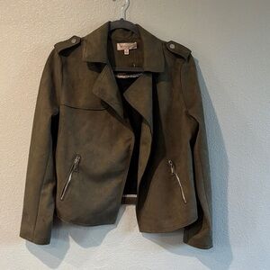 Philosophy Dark Olive Utility Jacket